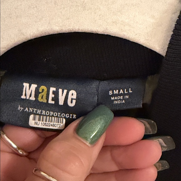 ⭐️NWOT Anthropologie Embroidered Bomber Jacket⭐️ AMAZING - Picture 8 of 9